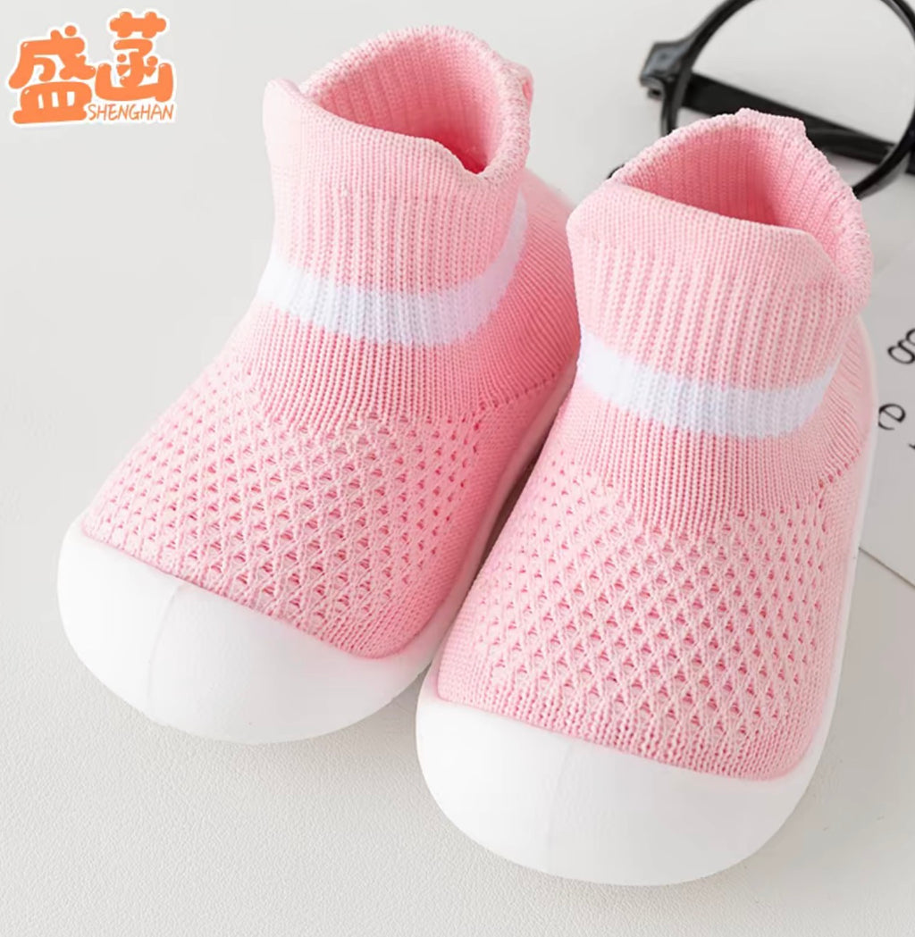 Toddler Knit Sock Sneakers – Lightweight Non-Slip Walking Shoes
