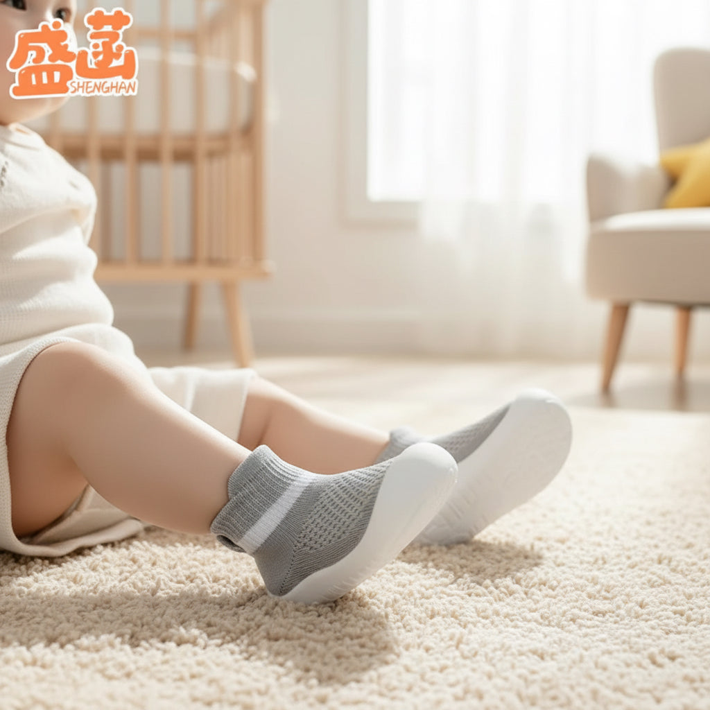 Toddler Knit Sock Sneakers – Lightweight Non-Slip Walking Shoes